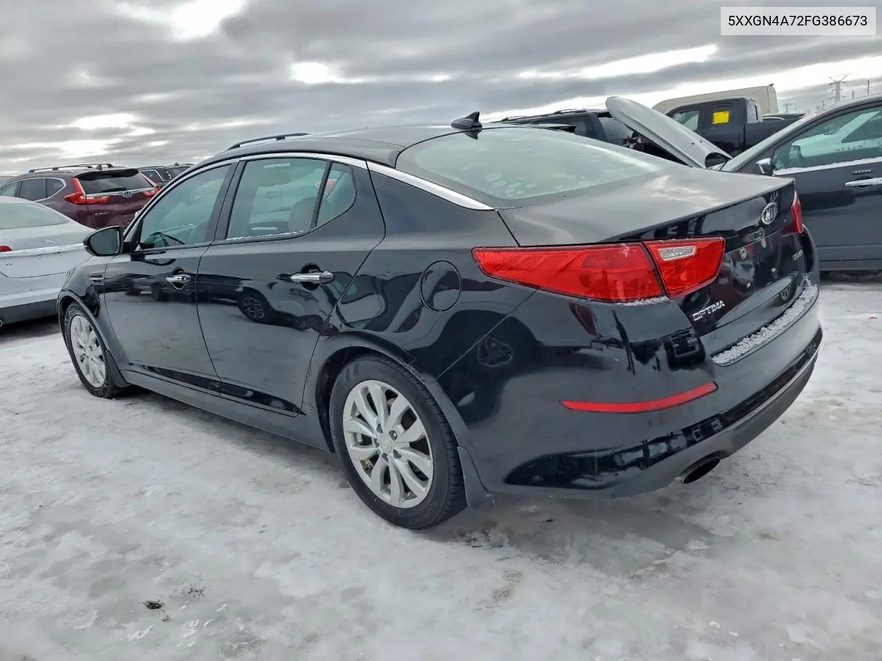 5XXGN4A72FG386673 2015 Kia Optima Ex