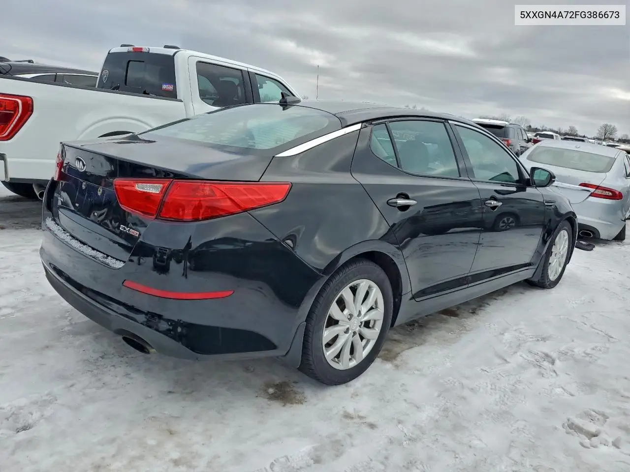 5XXGN4A72FG386673 2015 Kia Optima Ex