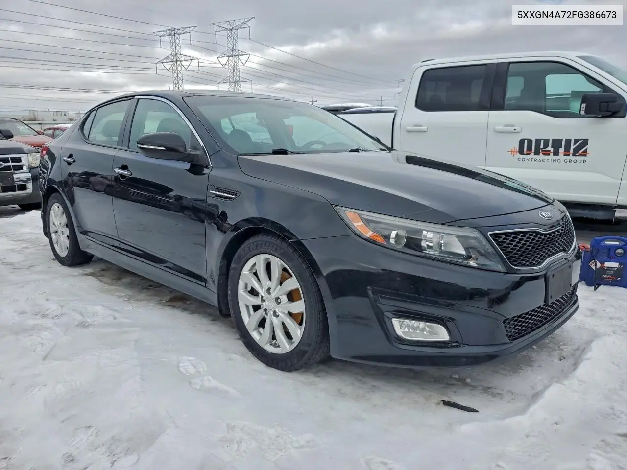 5XXGN4A72FG386673 2015 Kia Optima Ex
