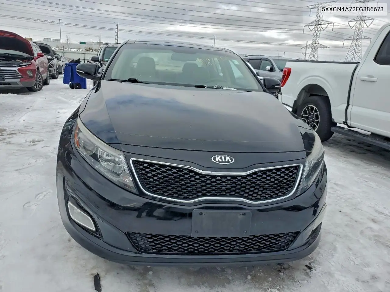 5XXGN4A72FG386673 2015 Kia Optima Ex