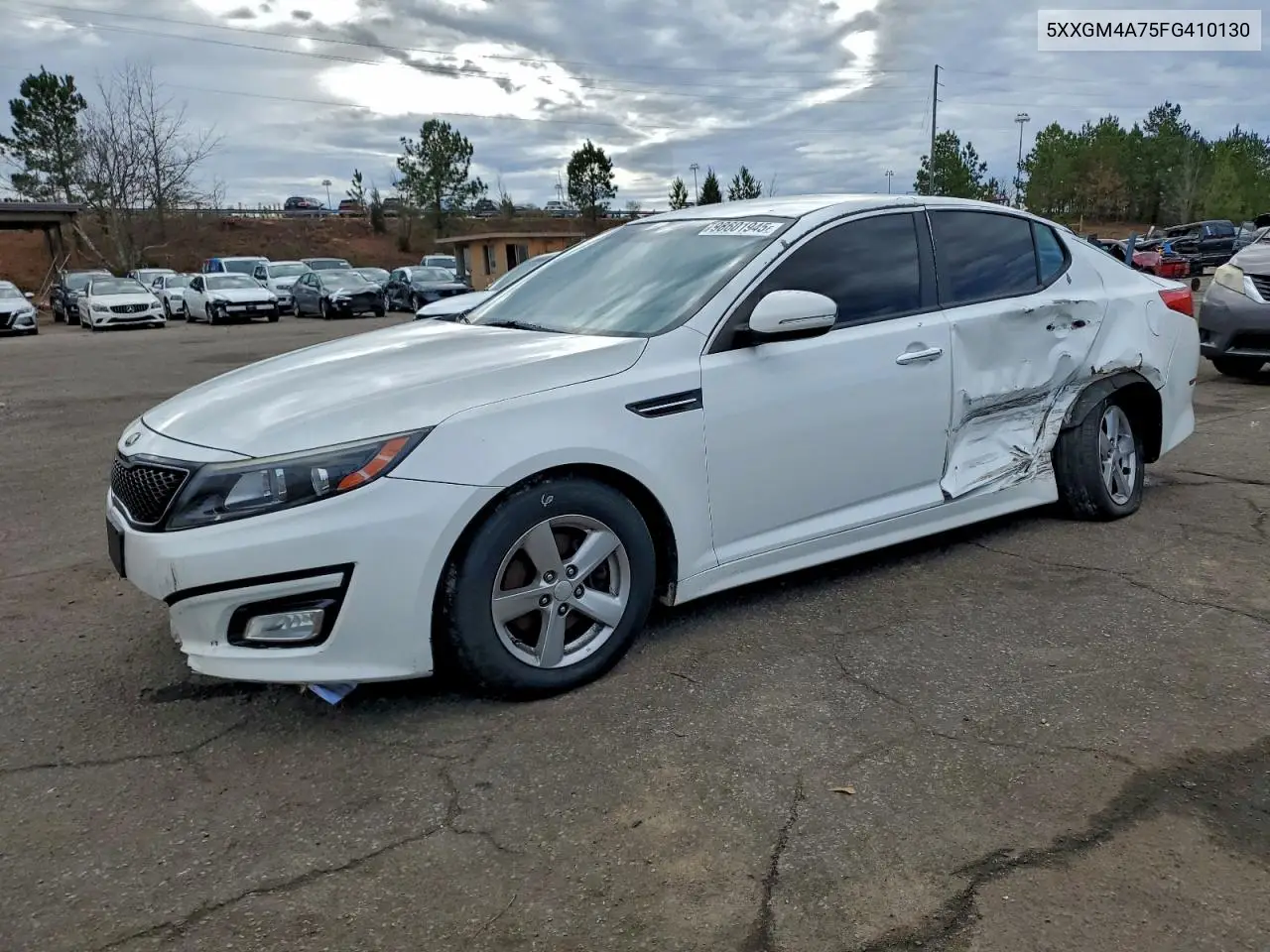 5XXGM4A75FG410130 2015 Kia Optima Lx