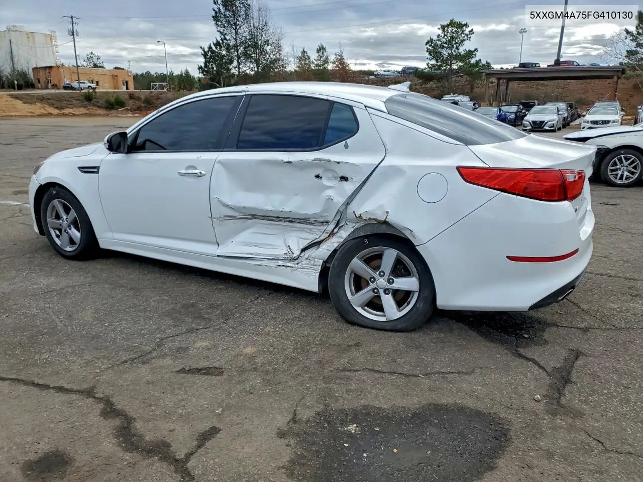 5XXGM4A75FG410130 2015 Kia Optima Lx