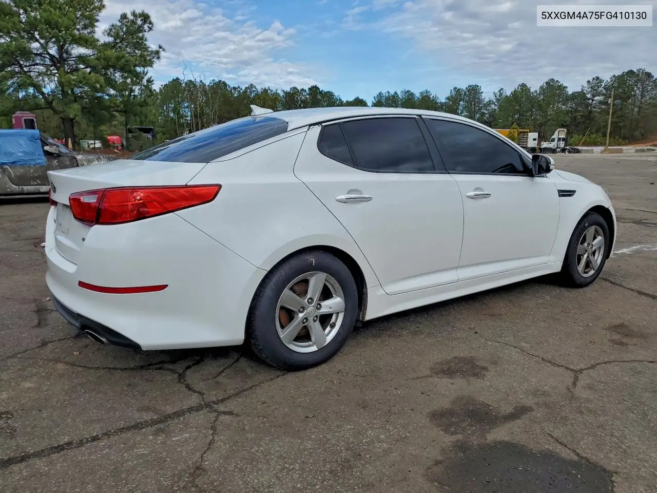 5XXGM4A75FG410130 2015 Kia Optima Lx