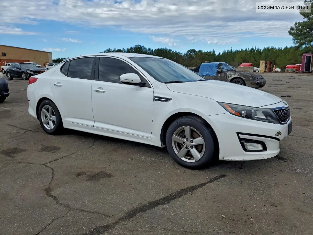 5XXGM4A75FG410130 2015 Kia Optima Lx