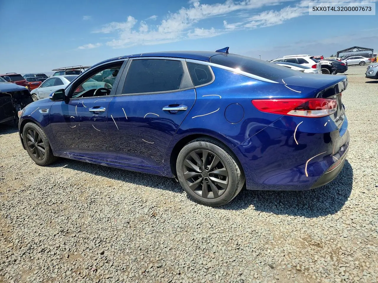 2016 Kia Optima Lx VIN: 5XXGT4L32GG007673 Lot: 57081266
