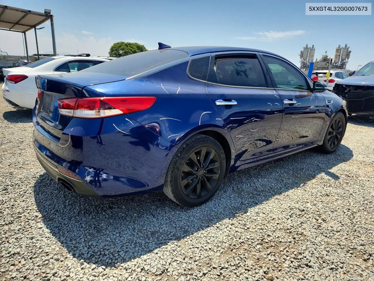 2016 Kia Optima Lx VIN: 5XXGT4L32GG007673 Lot: 57081266