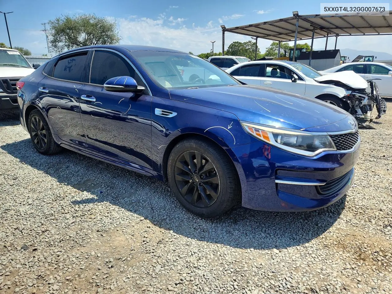 2016 Kia Optima Lx VIN: 5XXGT4L32GG007673 Lot: 57081266
