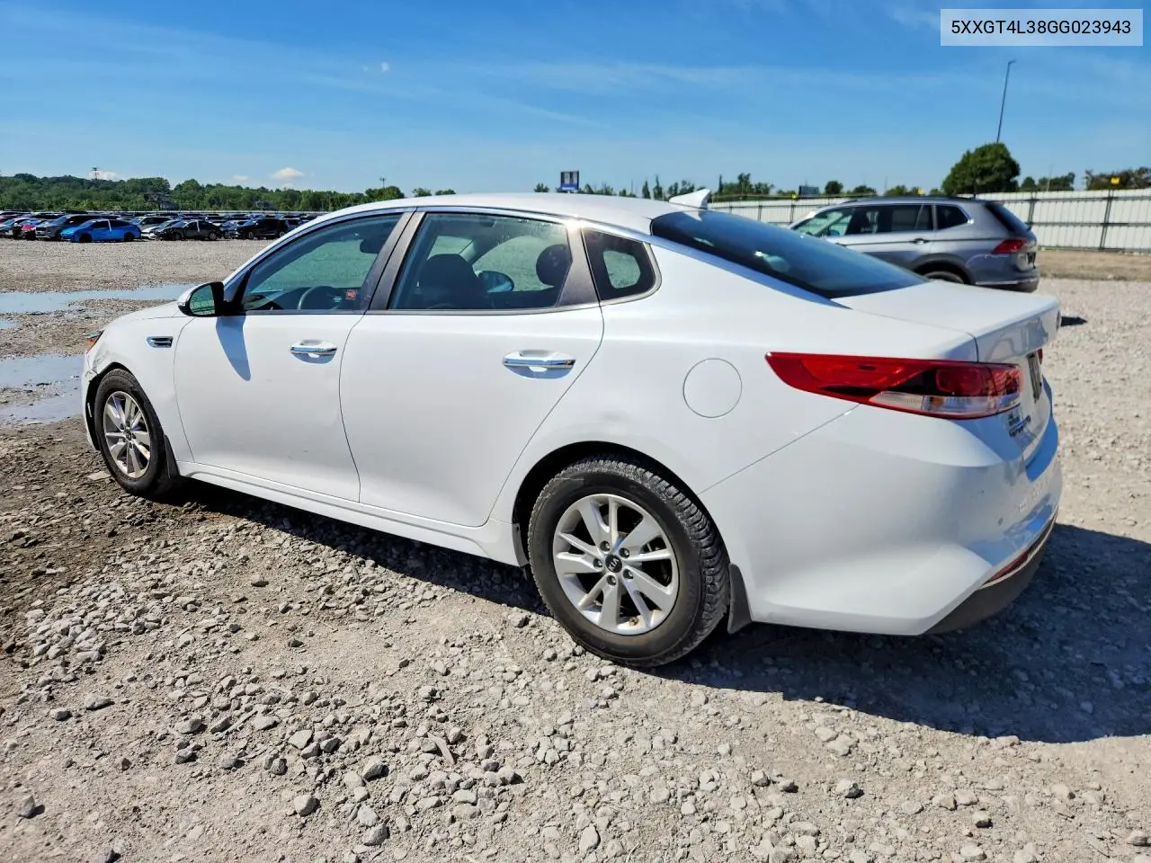 2016 Kia Optima Lx VIN: 5XXGT4L38GG023943 Lot: 58078626