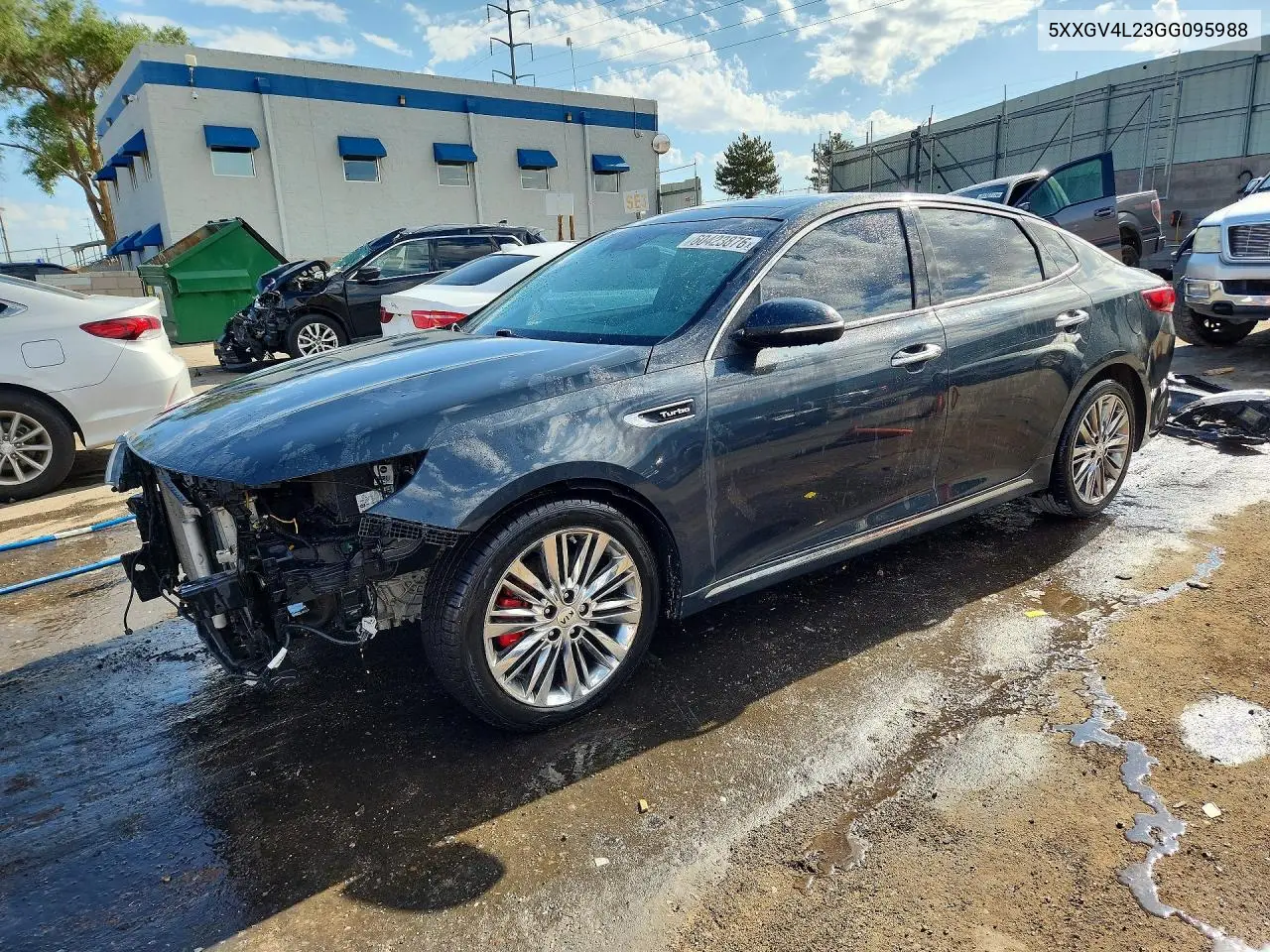 2016 Kia Optima Sxl VIN: 5XXGV4L23GG095988 Lot: 60423876