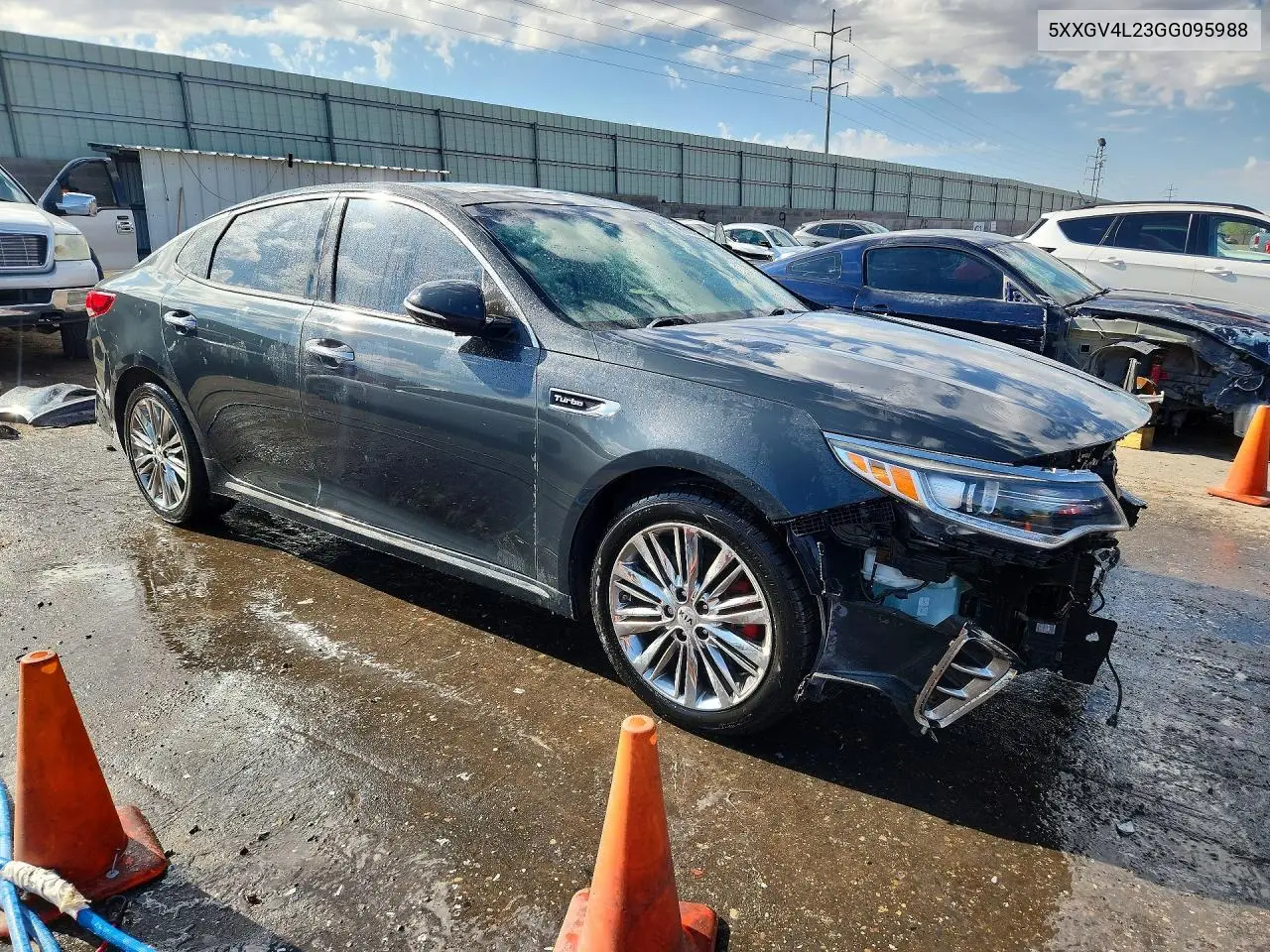 2016 Kia Optima Sxl VIN: 5XXGV4L23GG095988 Lot: 60423876