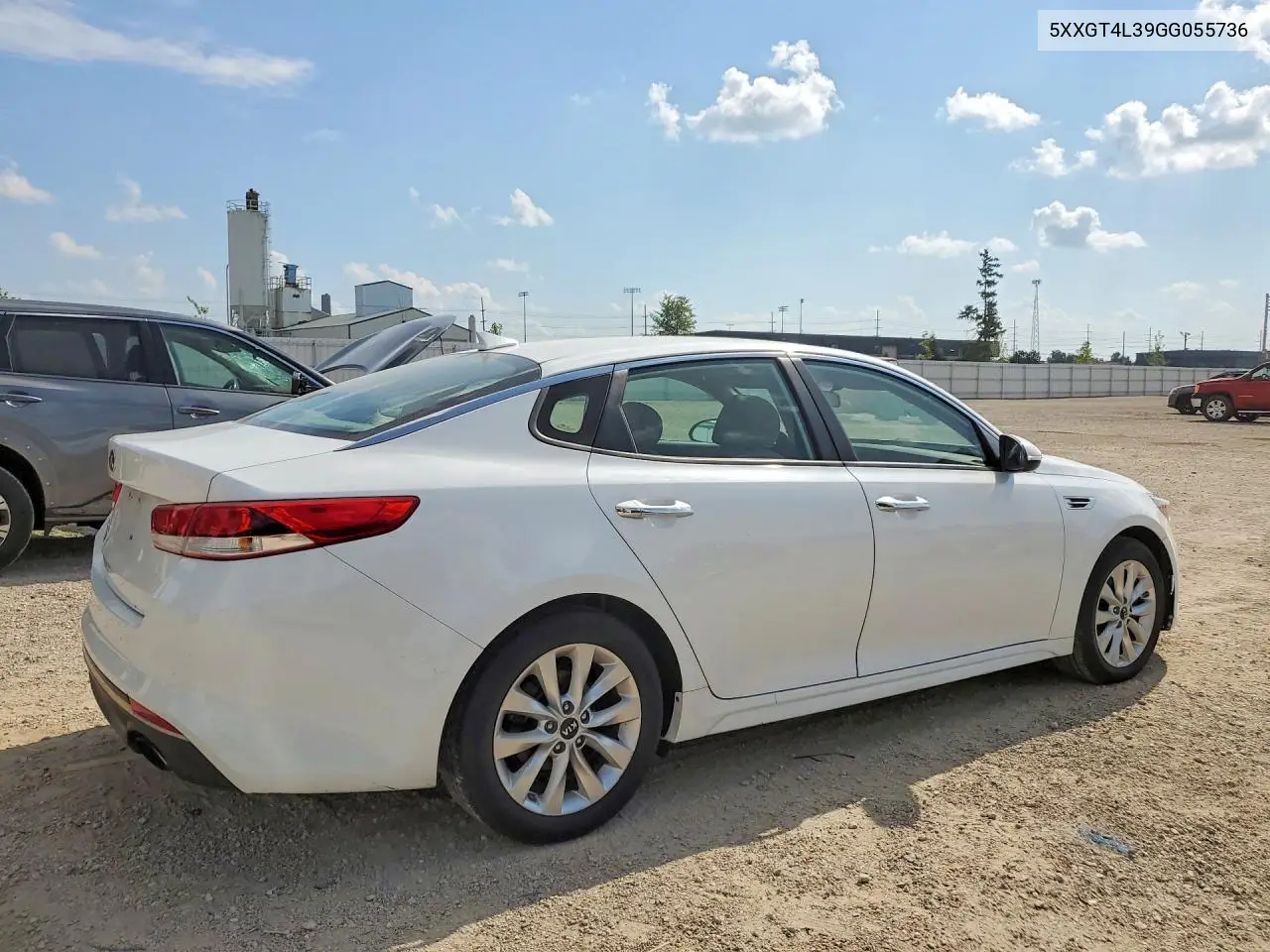 2016 Kia Optima Lx VIN: 5XXGT4L39GG055736 Lot: 61294346