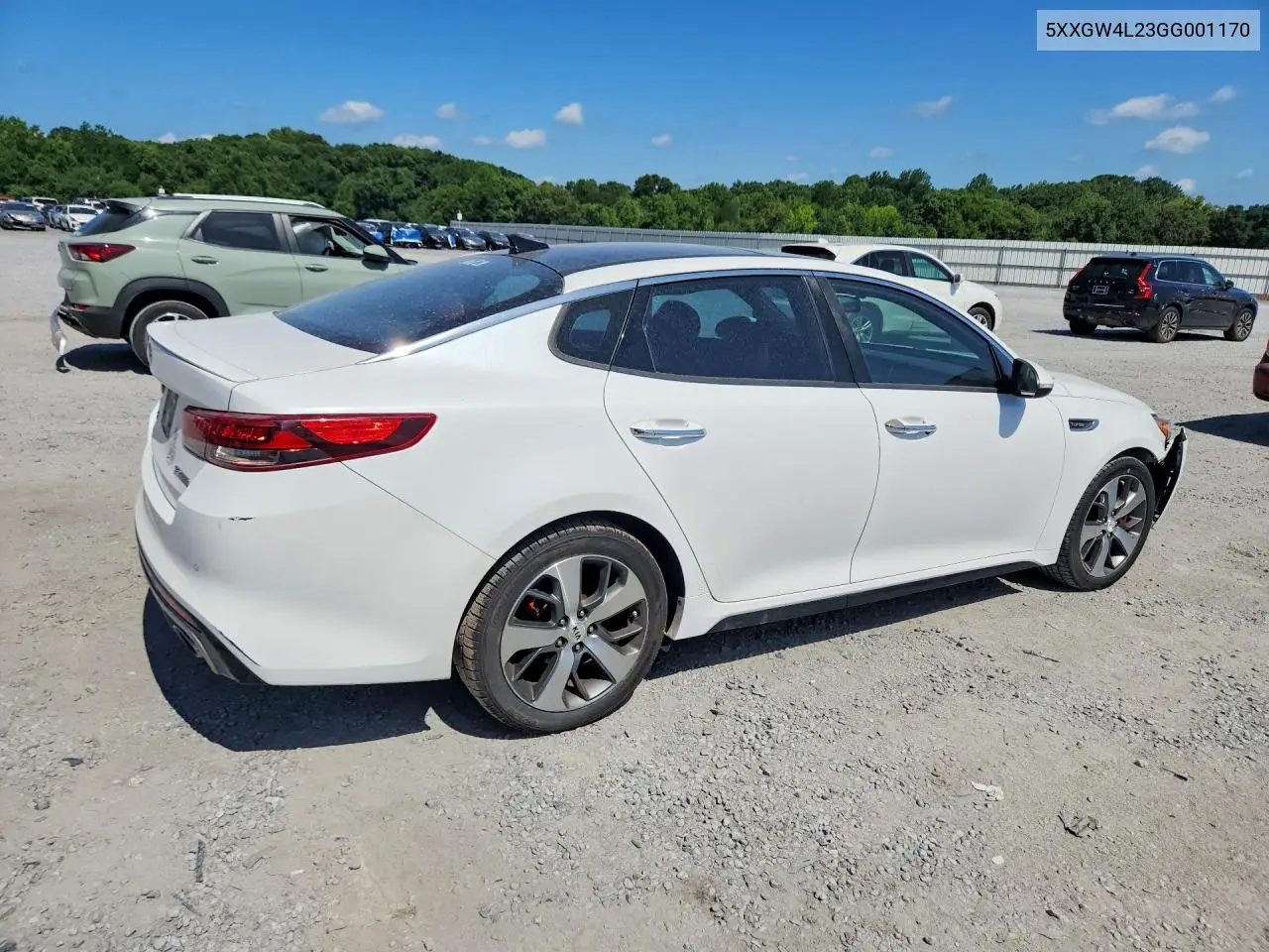 2016 Kia Optima Sx VIN: 5XXGW4L23GG001170 Lot: 61577896