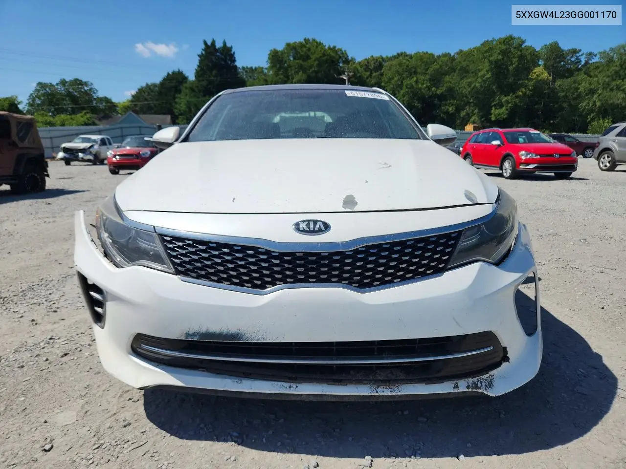 2016 Kia Optima Sx VIN: 5XXGW4L23GG001170 Lot: 61577896