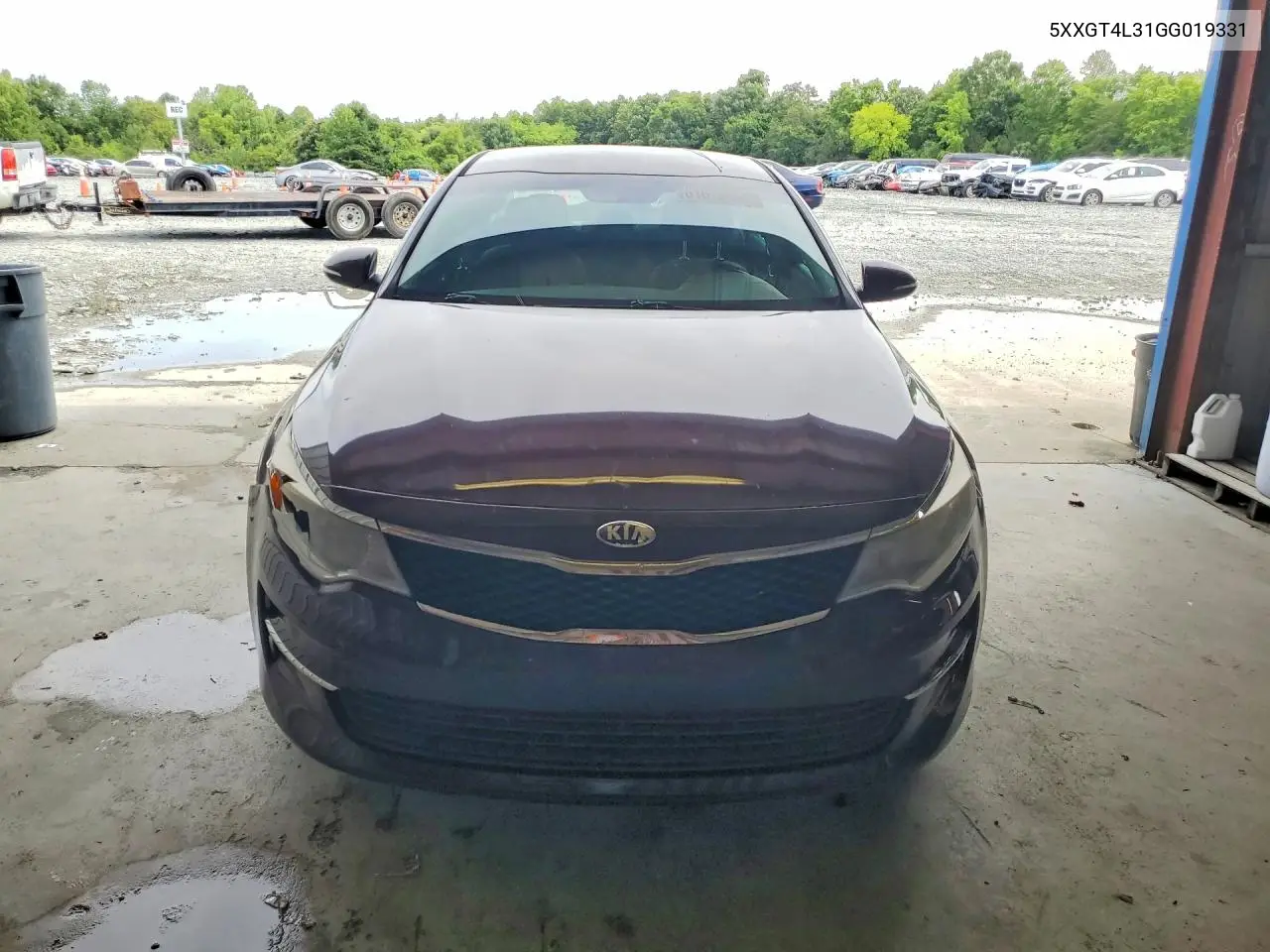 2016 Kia Optima Lx VIN: 5XXGT4L31GG019331 Lot: 61676836