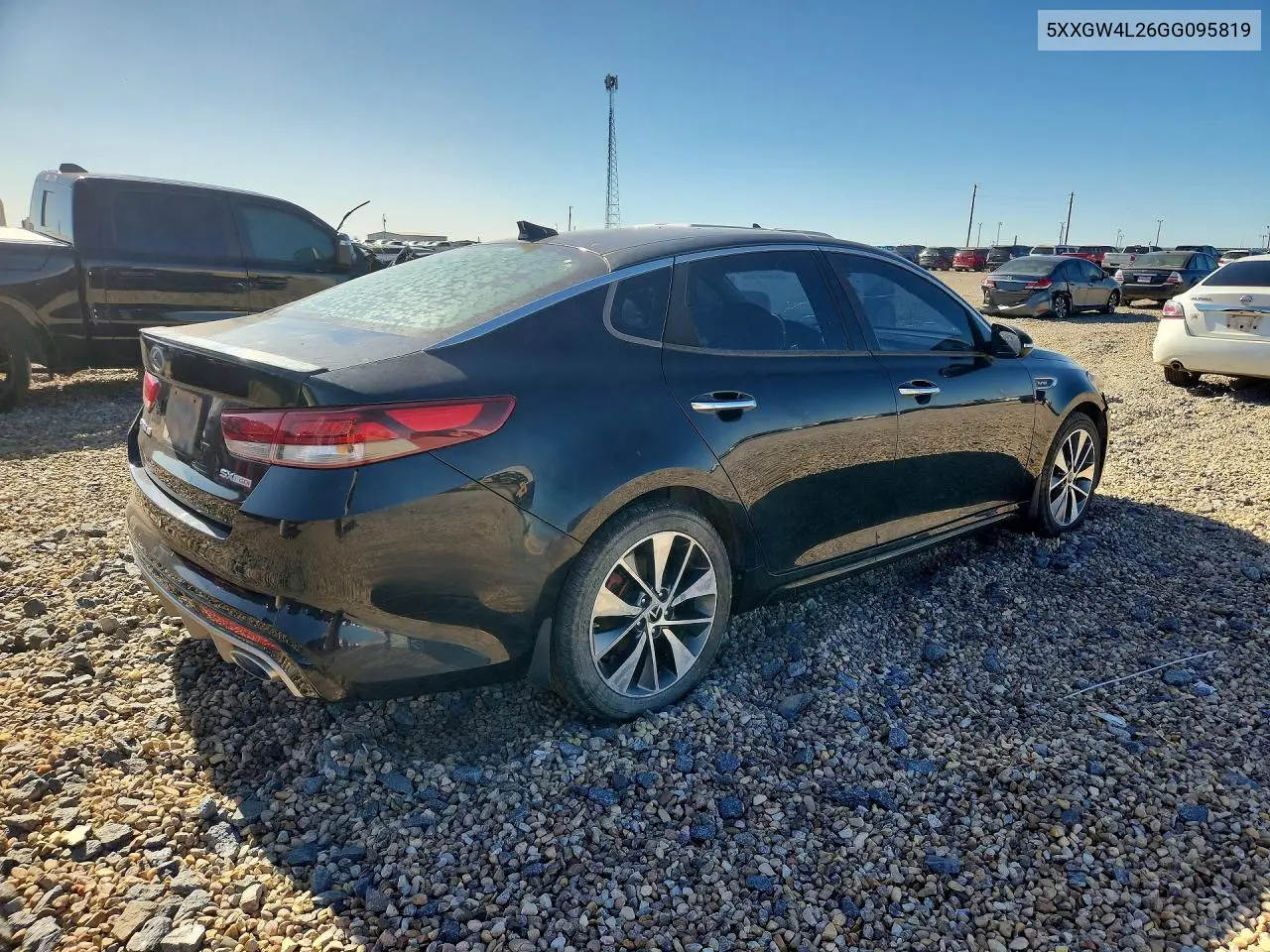 2016 Kia Optima Sx VIN: 5XXGW4L26GG095819 Lot: 61752296