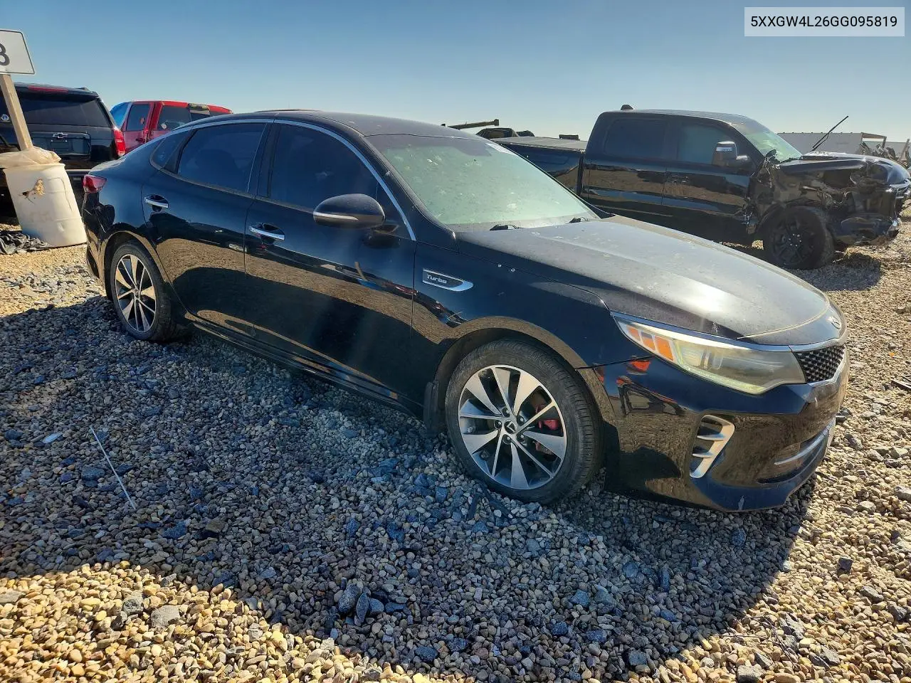 2016 Kia Optima Sx VIN: 5XXGW4L26GG095819 Lot: 61752296