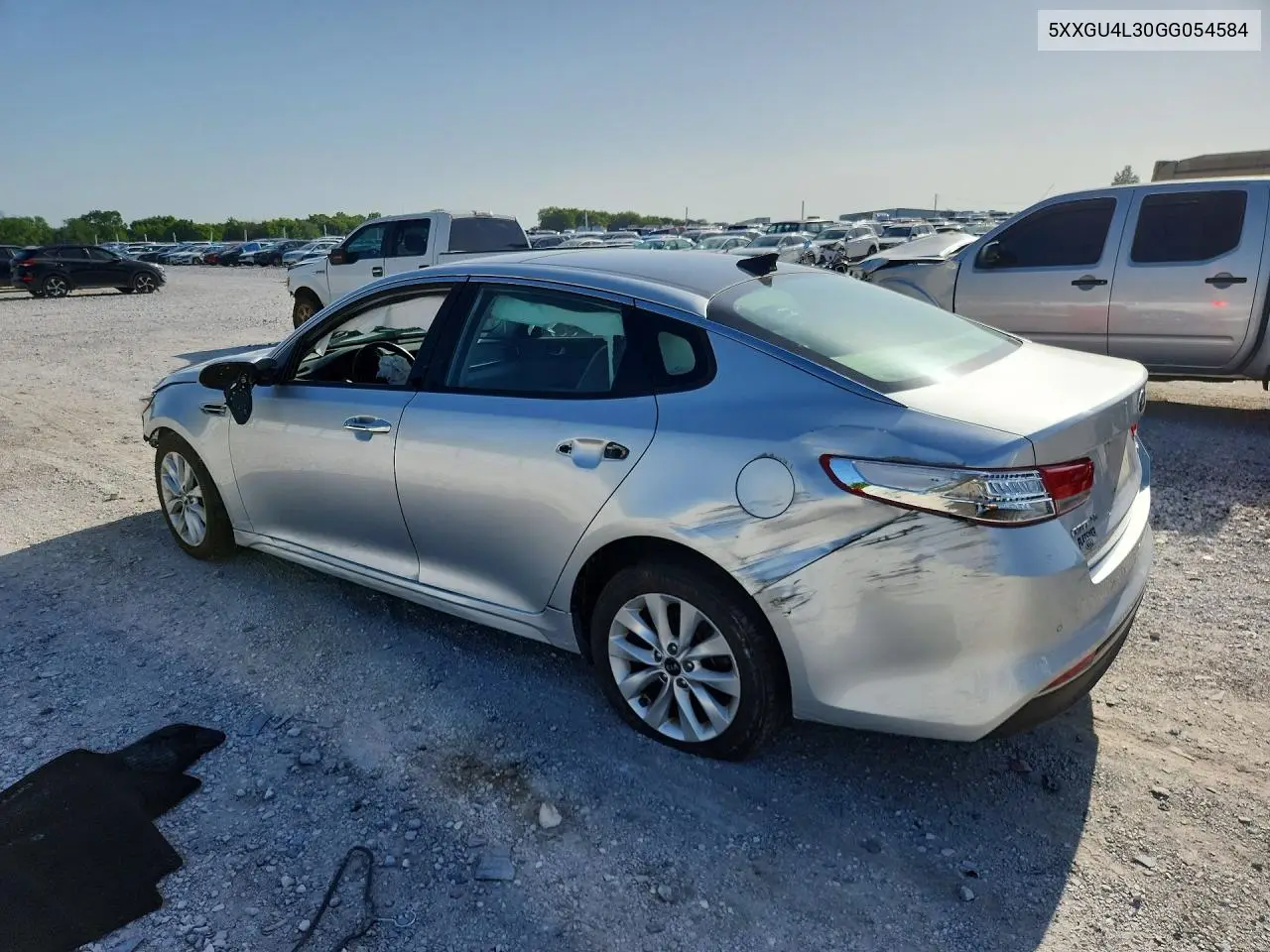 2016 Kia Optima Ex VIN: 5XXGU4L30GG054584 Lot: 61775576