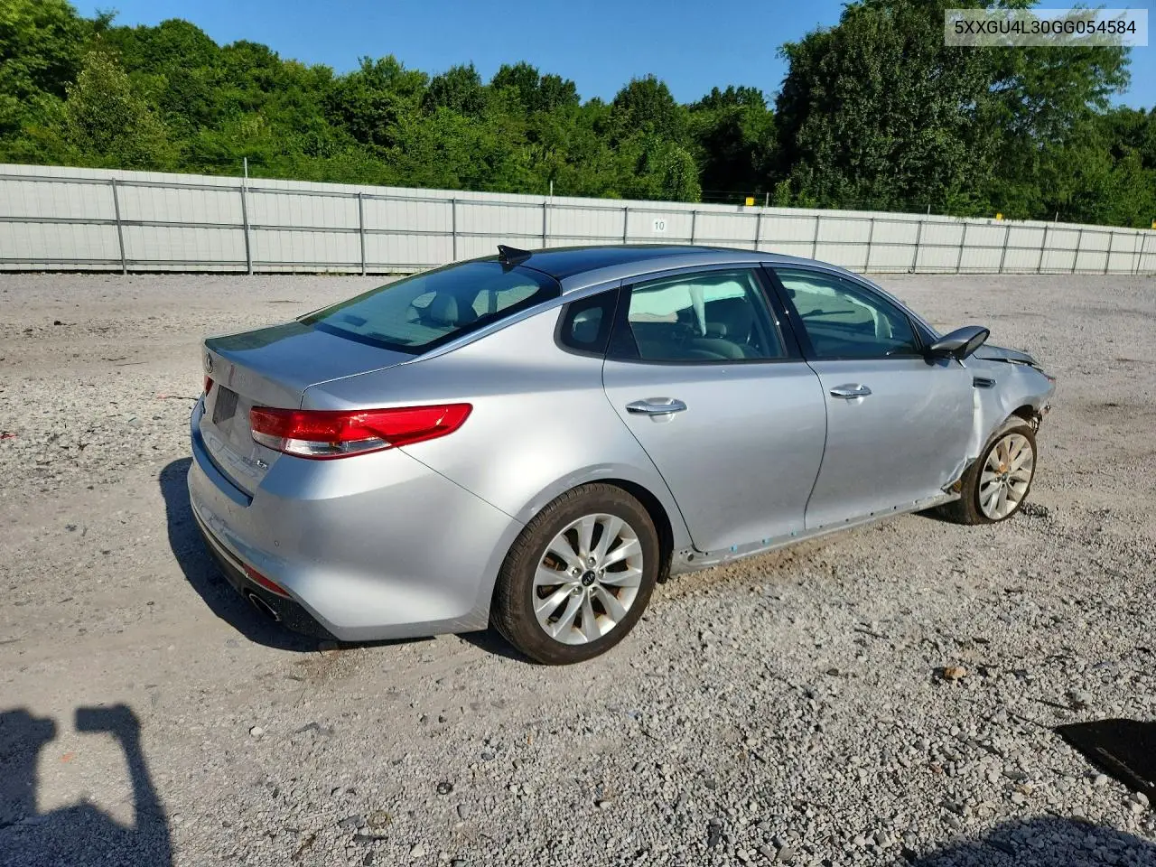 2016 Kia Optima Ex VIN: 5XXGU4L30GG054584 Lot: 61775576