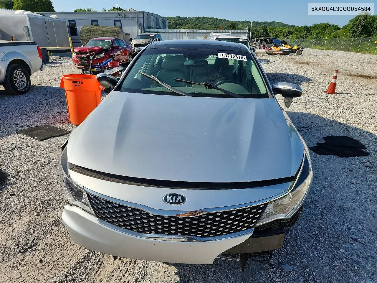 2016 Kia Optima Ex VIN: 5XXGU4L30GG054584 Lot: 61775576