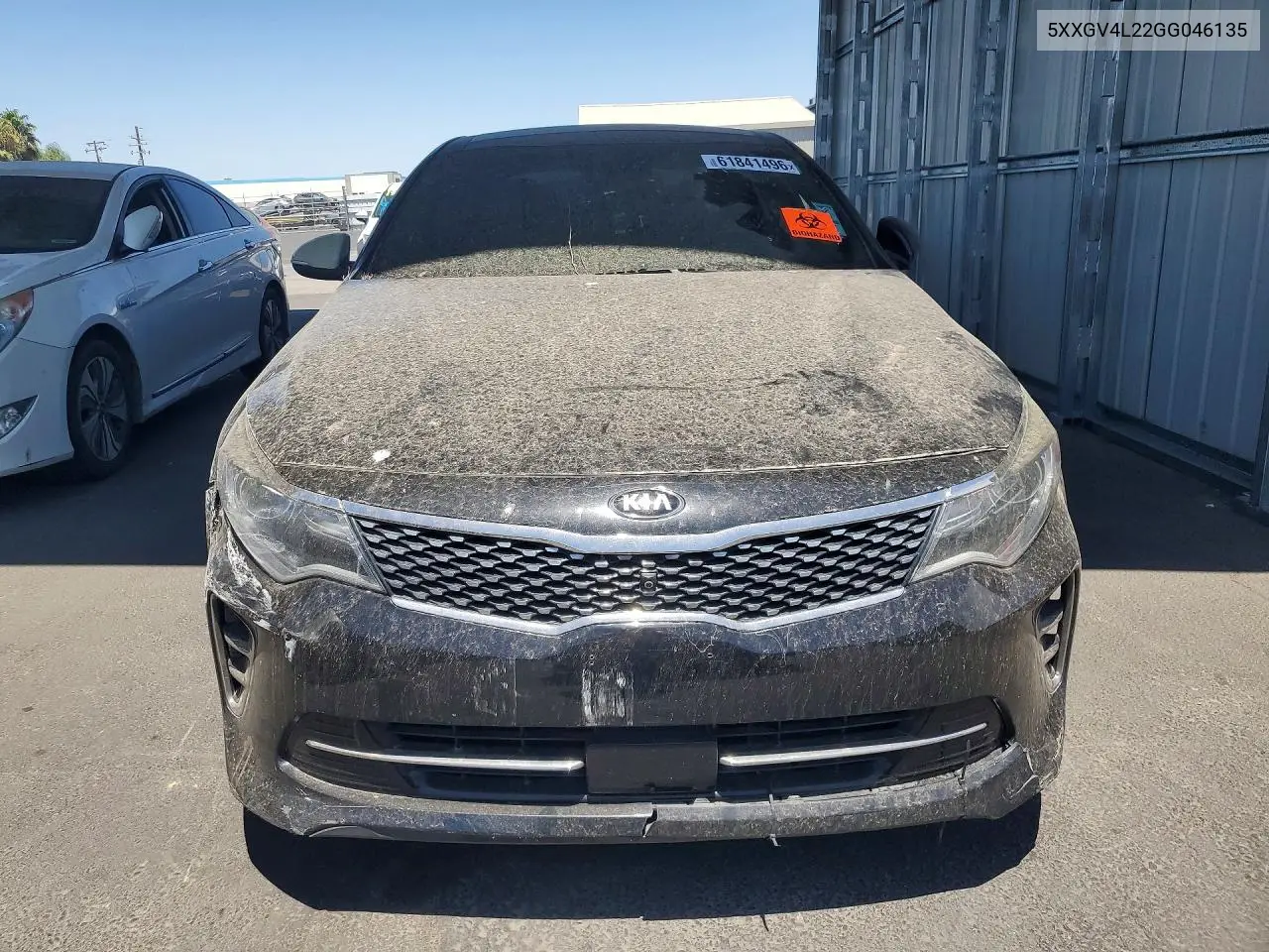 2016 Kia Optima Sxl VIN: 5XXGV4L22GG046135 Lot: 61841496