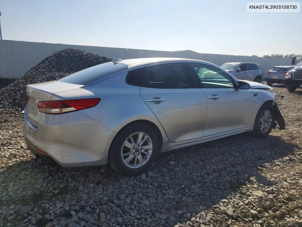 2016 Kia Optima Lx VIN: KNAGT4L39G5108730 Lot: 61872656