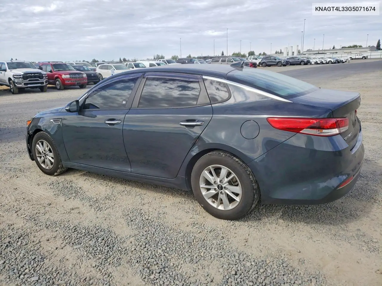 2016 Kia Optima VIN: KNAGT4L33G5071674 Lot: 61949096