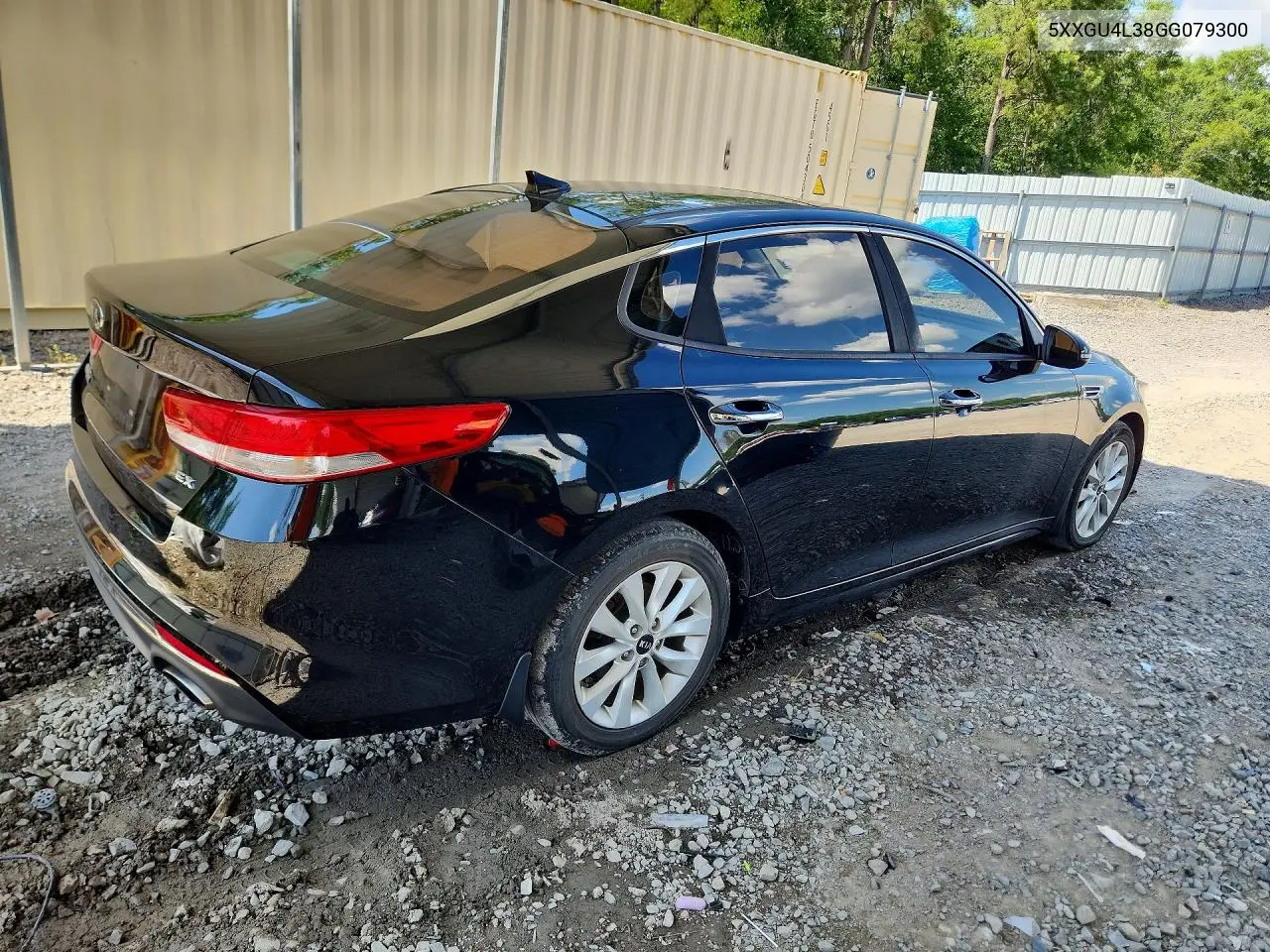 2016 Kia Optima Ex VIN: 5XXGU4L38GG079300 Lot: 61959196