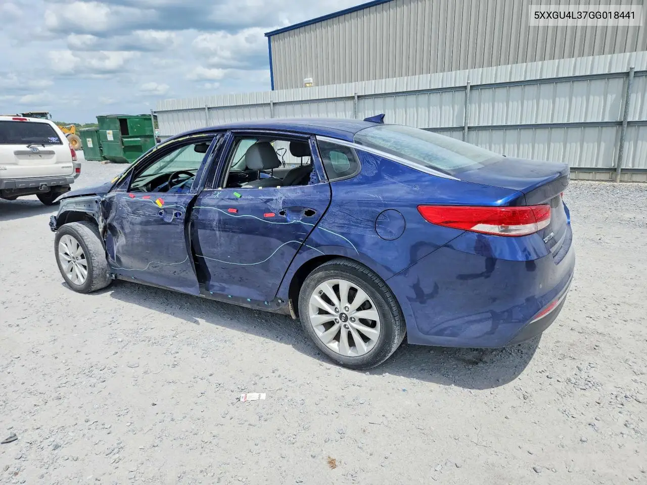 2016 Kia Optima Ex VIN: 5XXGU4L37GG018441 Lot: 62051706