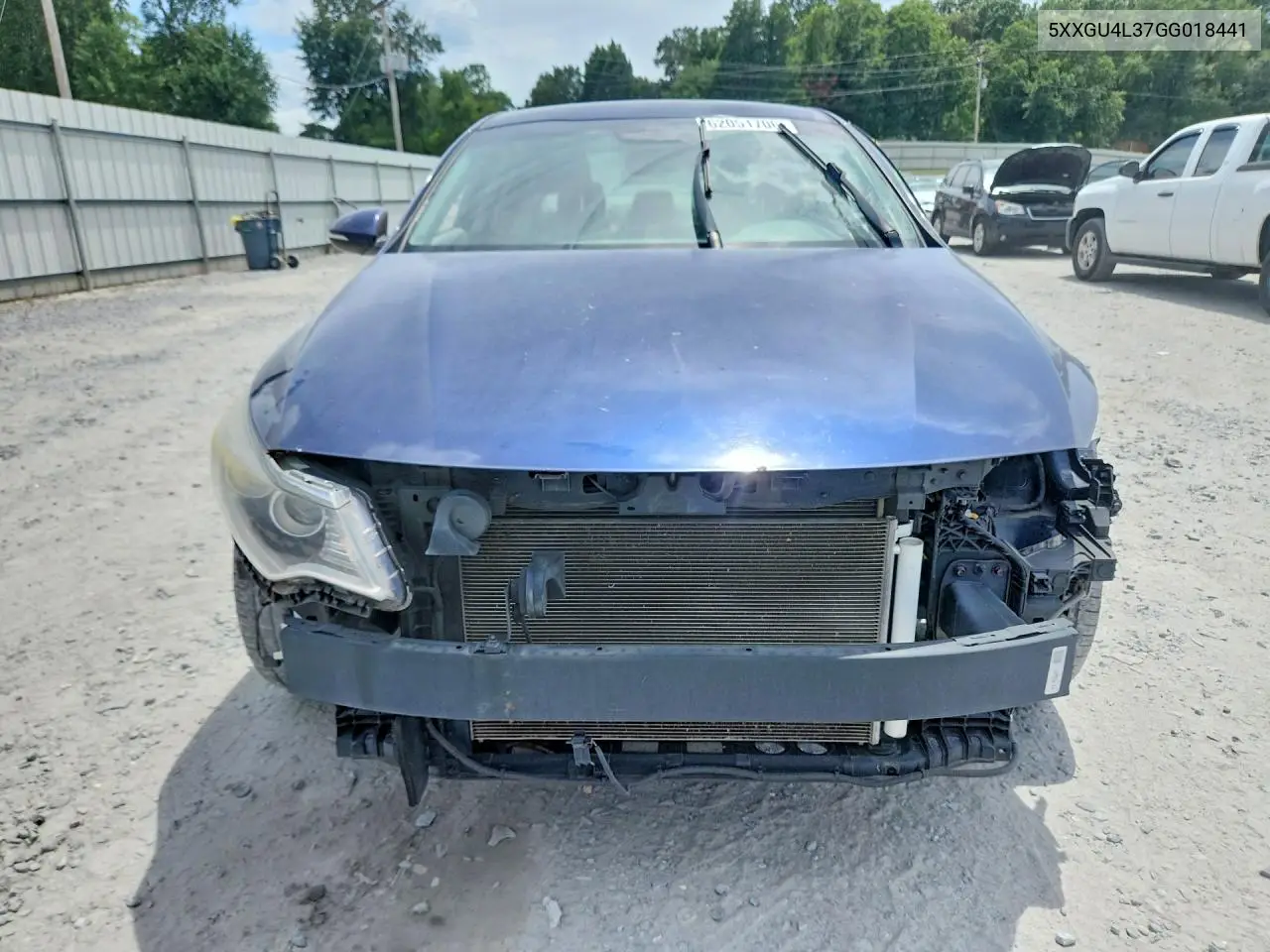 2016 Kia Optima Ex VIN: 5XXGU4L37GG018441 Lot: 62051706