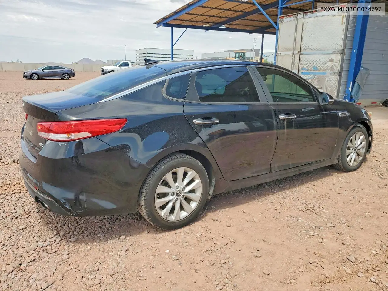 2016 Kia Optima Ex VIN: 5XXGU4L33GG074697 Lot: 62087576