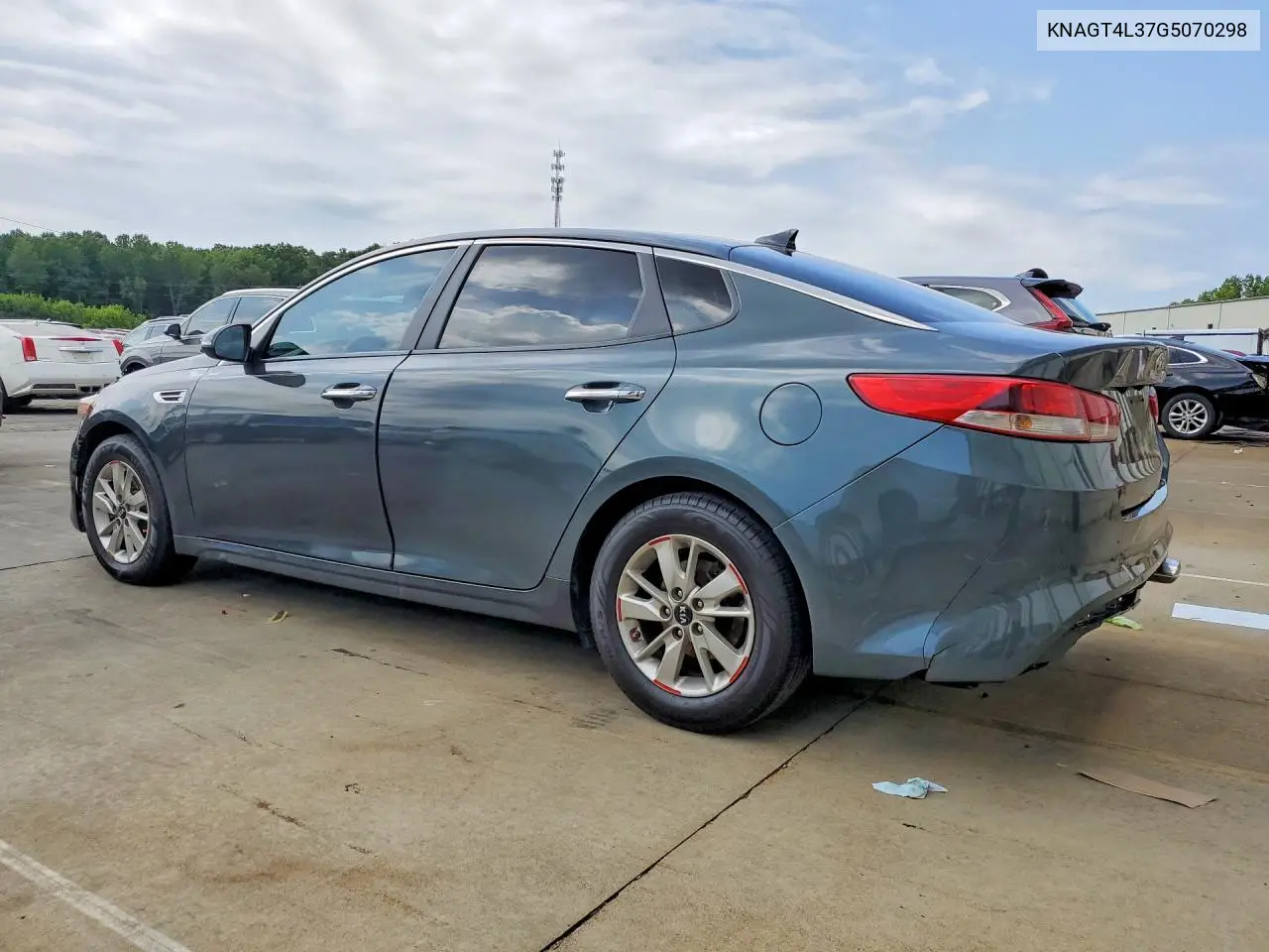 2016 Kia Optima Lx VIN: KNAGT4L37G5070298 Lot: 62089646