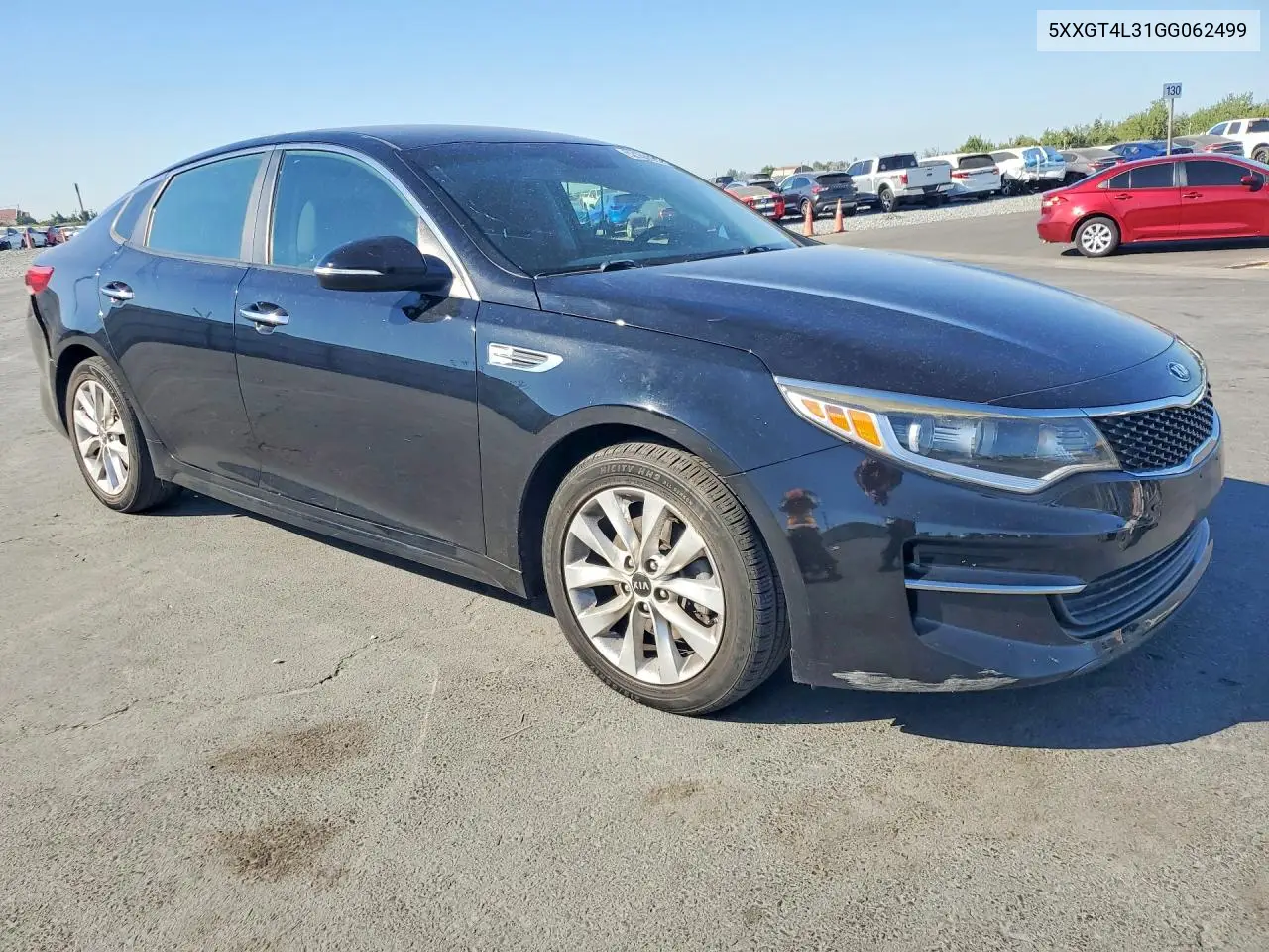 2016 Kia Optima Lx VIN: 5XXGT4L31GG062499 Lot: 62156926