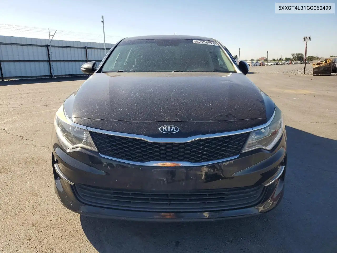 2016 Kia Optima Lx VIN: 5XXGT4L31GG062499 Lot: 62156926