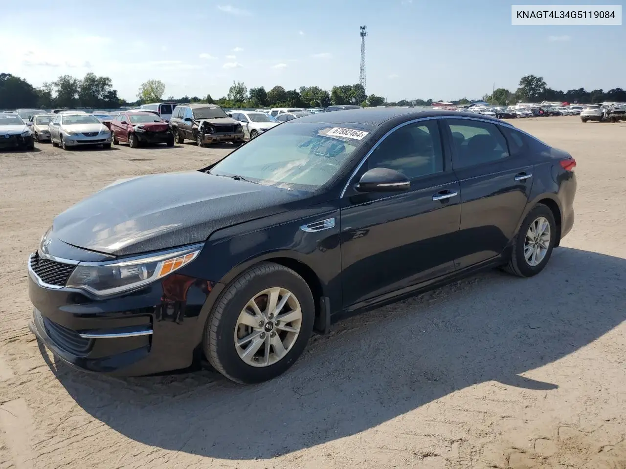 KNAGT4L34G5119084 2016 Kia Optima Lx