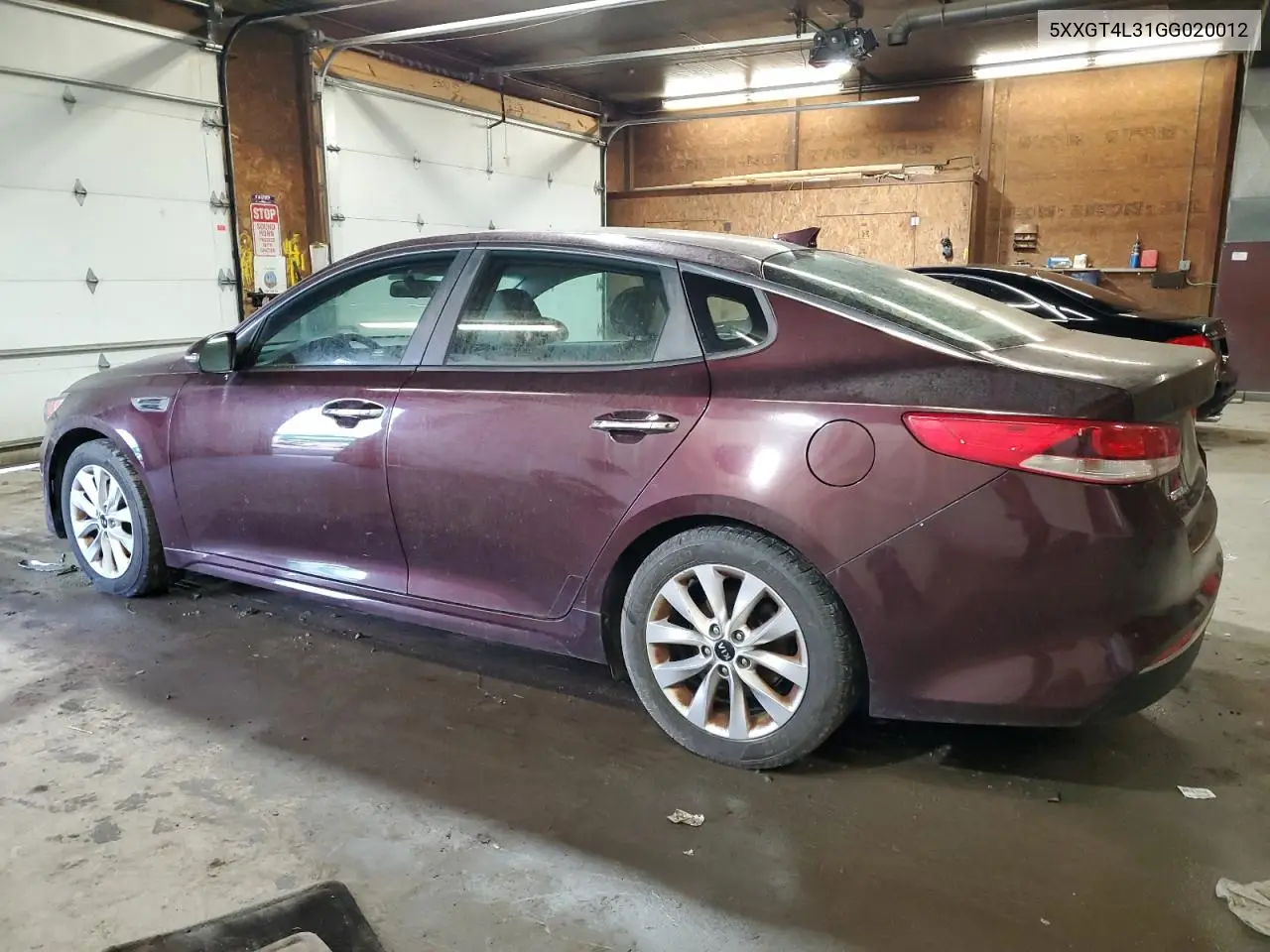 5XXGT4L31GG020012 2016 Kia Optima Lx