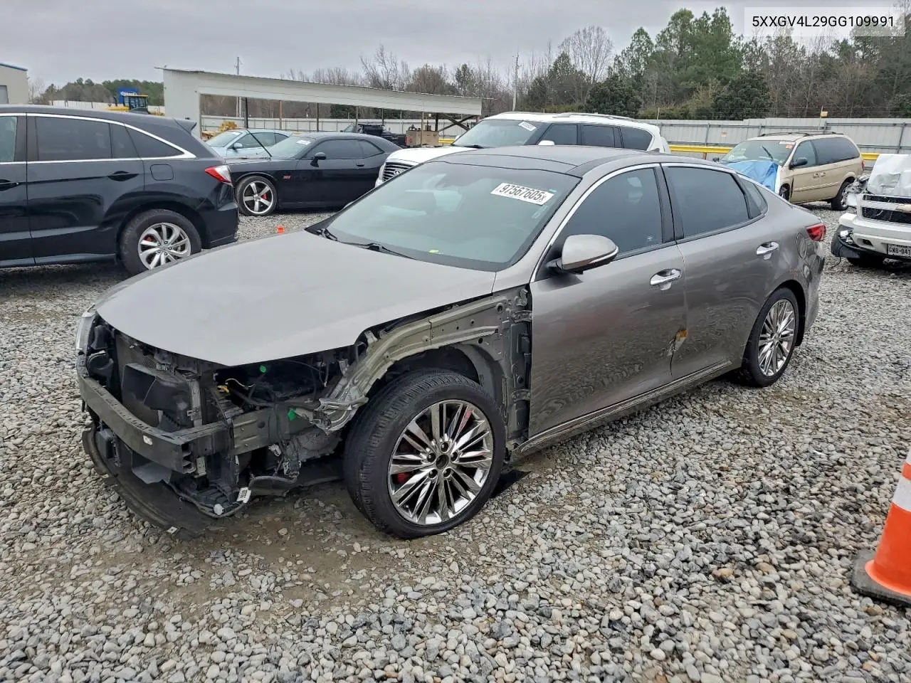 5XXGV4L29GG109991 2016 Kia Optima Sxl