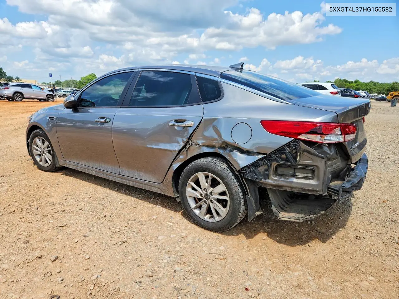 2017 Kia Optima Lx VIN: 5XXGT4L37HG156582 Lot: 56520026