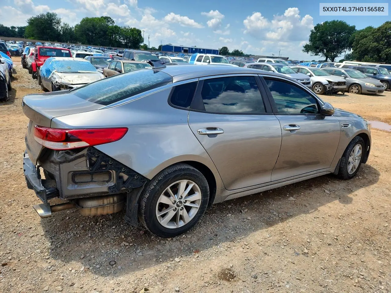 2017 Kia Optima Lx VIN: 5XXGT4L37HG156582 Lot: 56520026