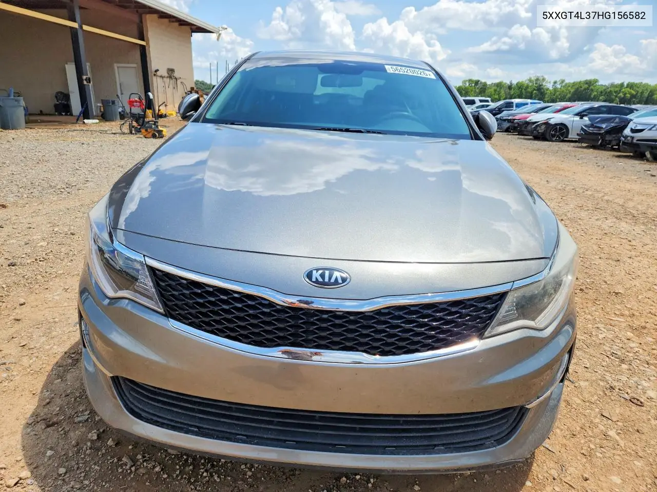 2017 Kia Optima Lx VIN: 5XXGT4L37HG156582 Lot: 56520026