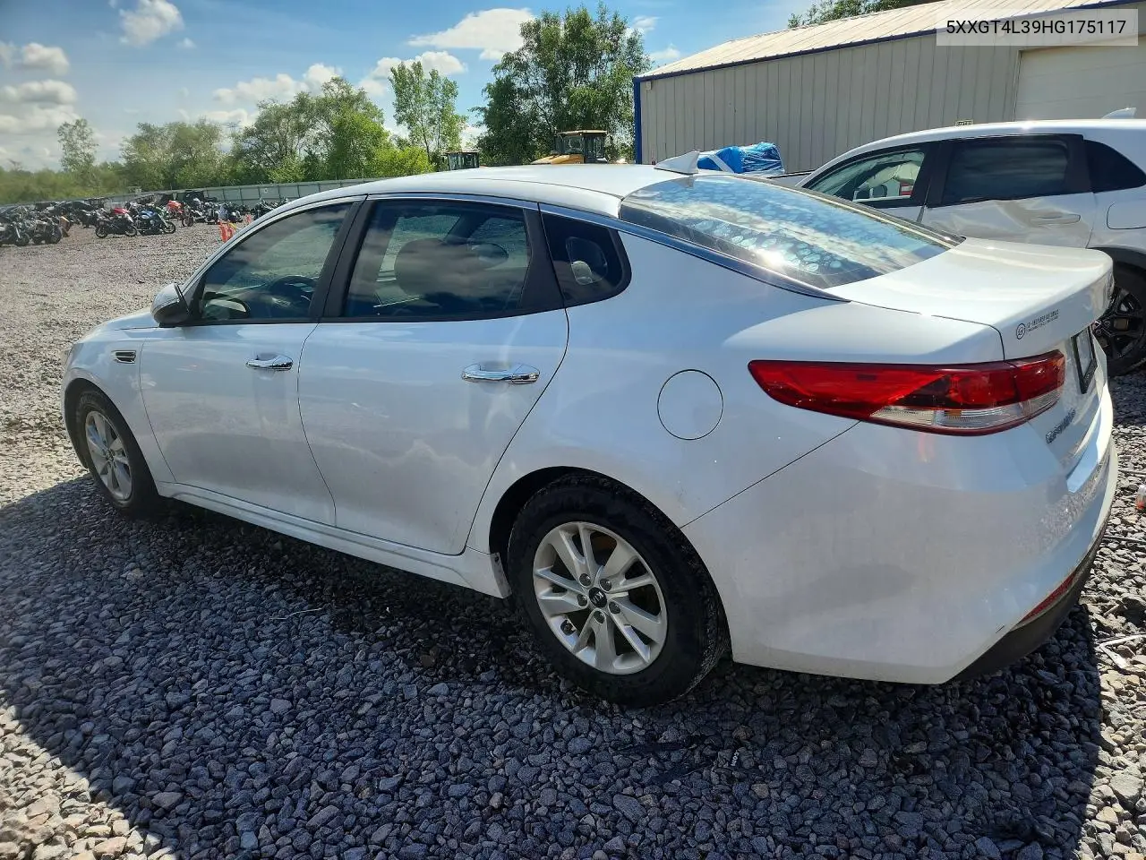 2017 Kia Optima Lx VIN: 5XXGT4L39HG175117 Lot: 57695846