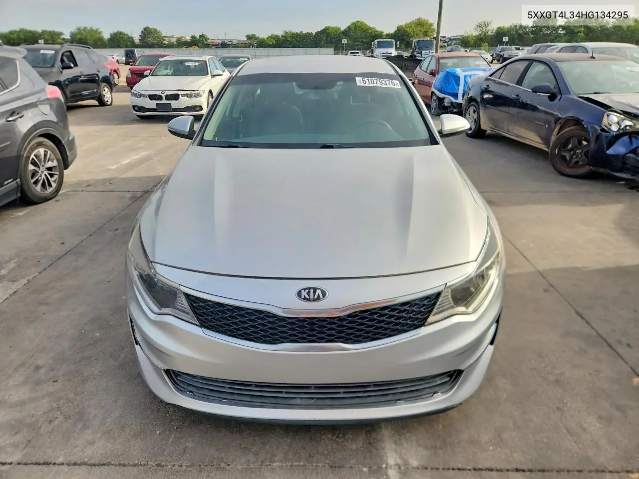 2017 Kia Optima Lx VIN: 5XXGT4L34HG134295 Lot: 61079376