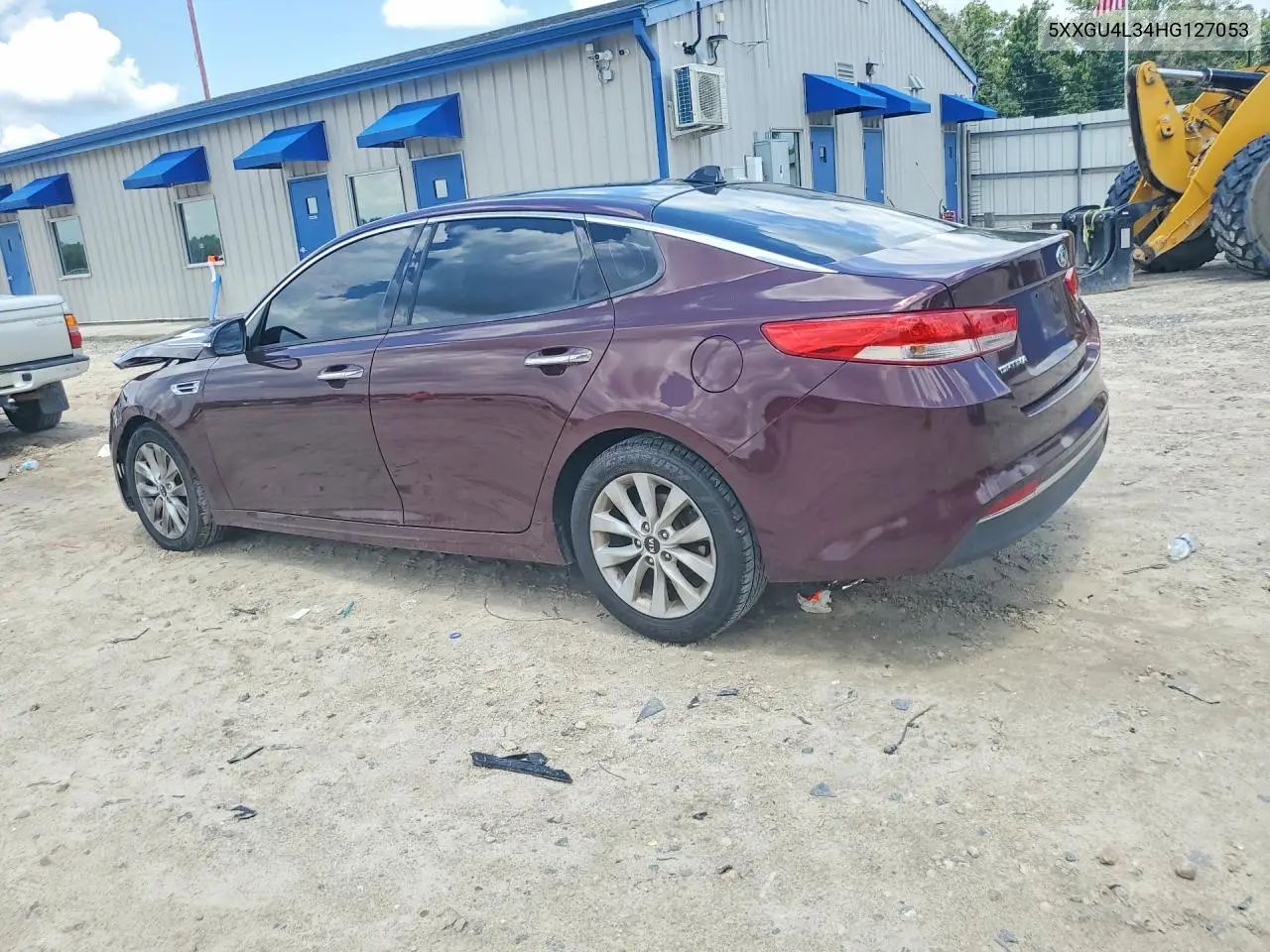2017 Kia Optima Ex VIN: 5XXGU4L34HG127053 Lot: 61360176