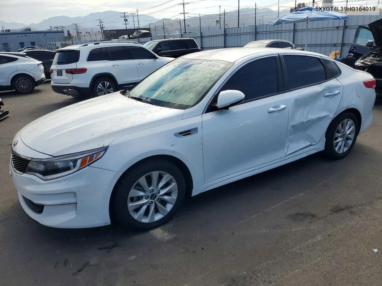 2017 Kia Optima Lx VIN: 5XXGT4L39HG164019 Lot: 61568026