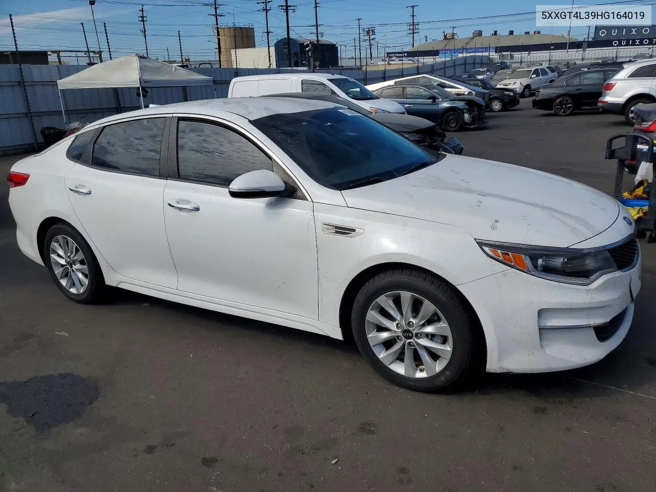 2017 Kia Optima Lx VIN: 5XXGT4L39HG164019 Lot: 61568026