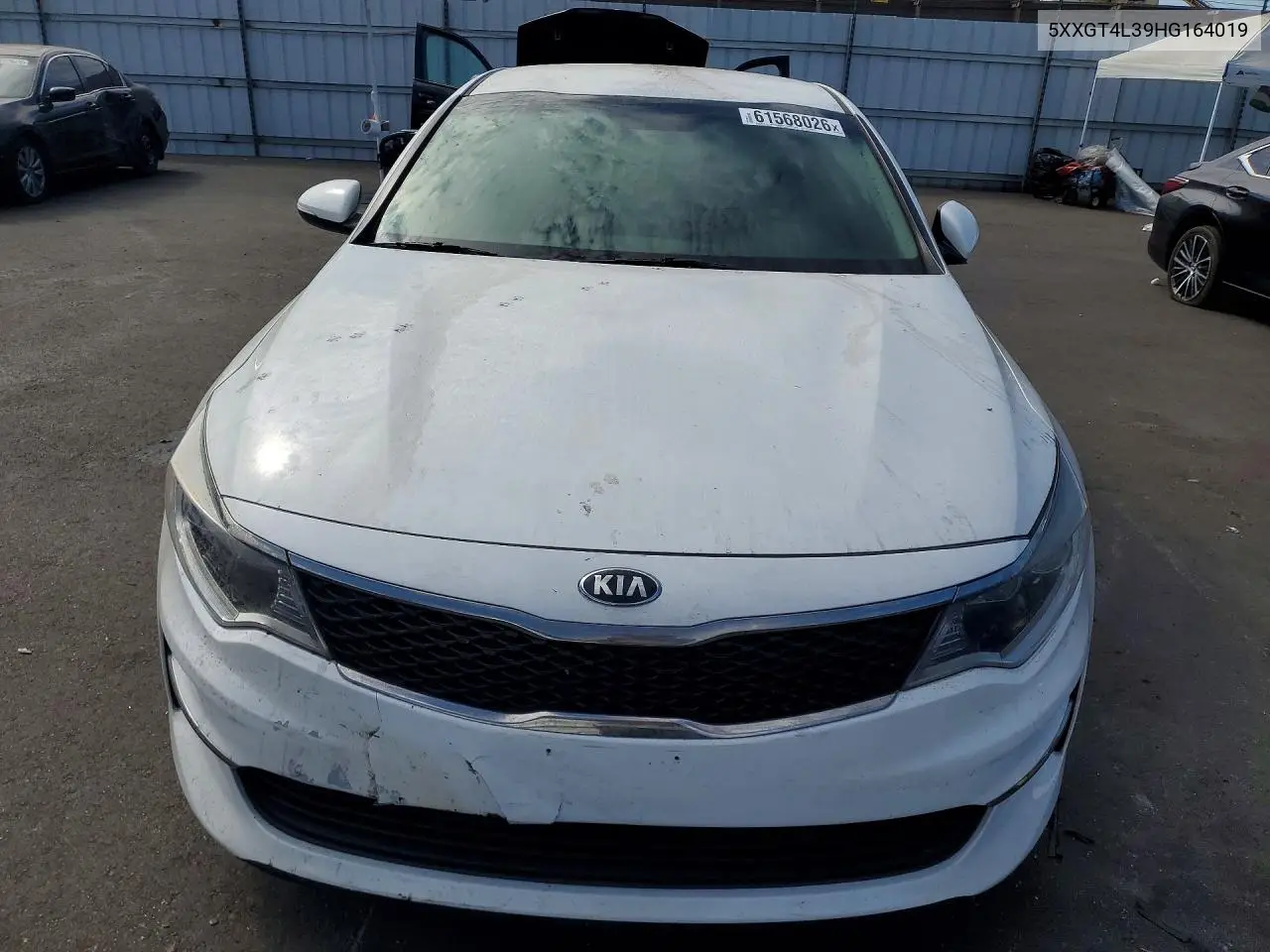 2017 Kia Optima Lx VIN: 5XXGT4L39HG164019 Lot: 61568026