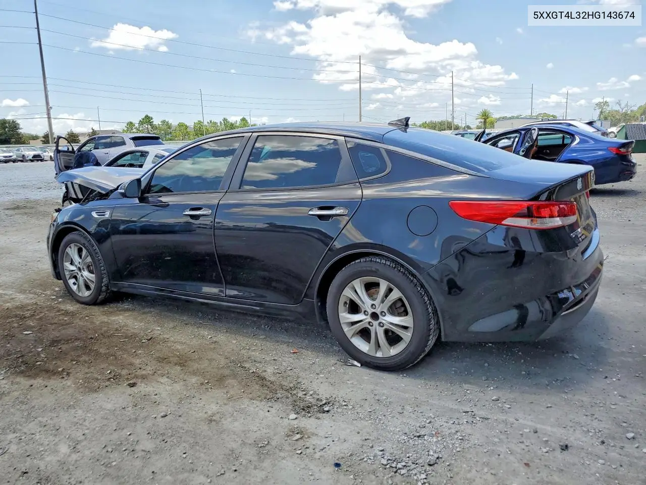 2017 Kia Optima Lx VIN: 5XXGT4L32HG143674 Lot: 61695986