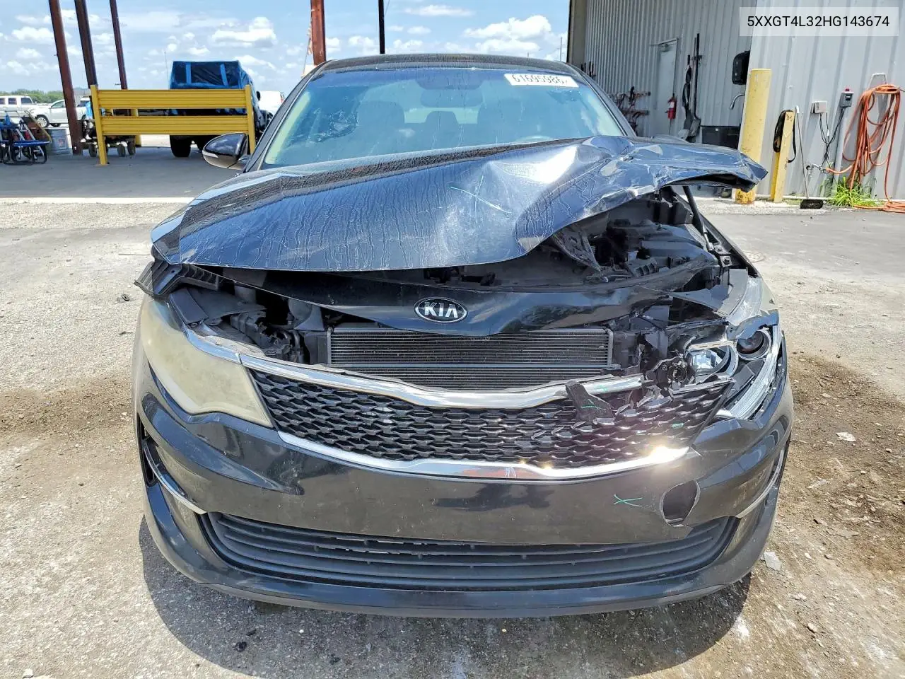 2017 Kia Optima Lx VIN: 5XXGT4L32HG143674 Lot: 61695986
