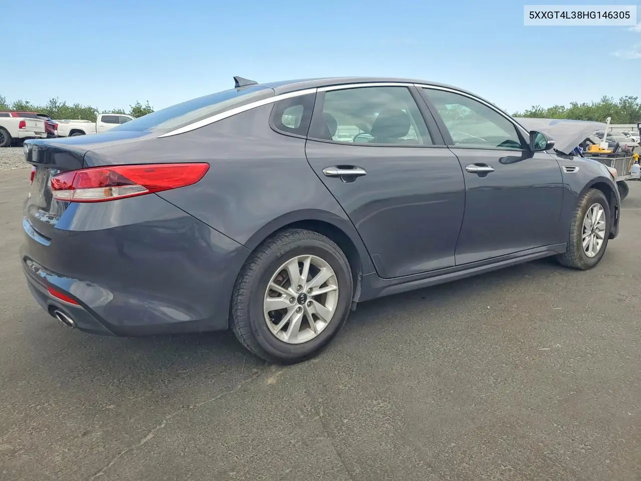 2017 Kia Optima Lx VIN: 5XXGT4L38HG146305 Lot: 61950596