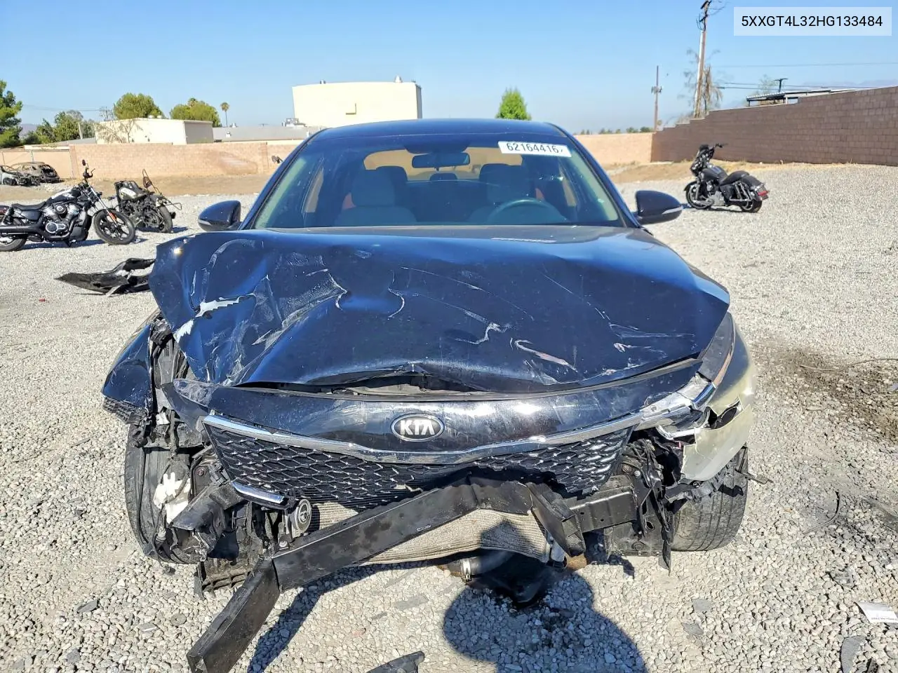 2017 Kia Optima Lx VIN: 5XXGT4L32HG133484 Lot: 62164416