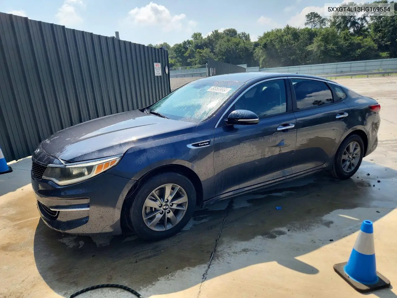 2017 Kia Optima Lx VIN: 5XXGT4L13HG169554 Lot: 85608335